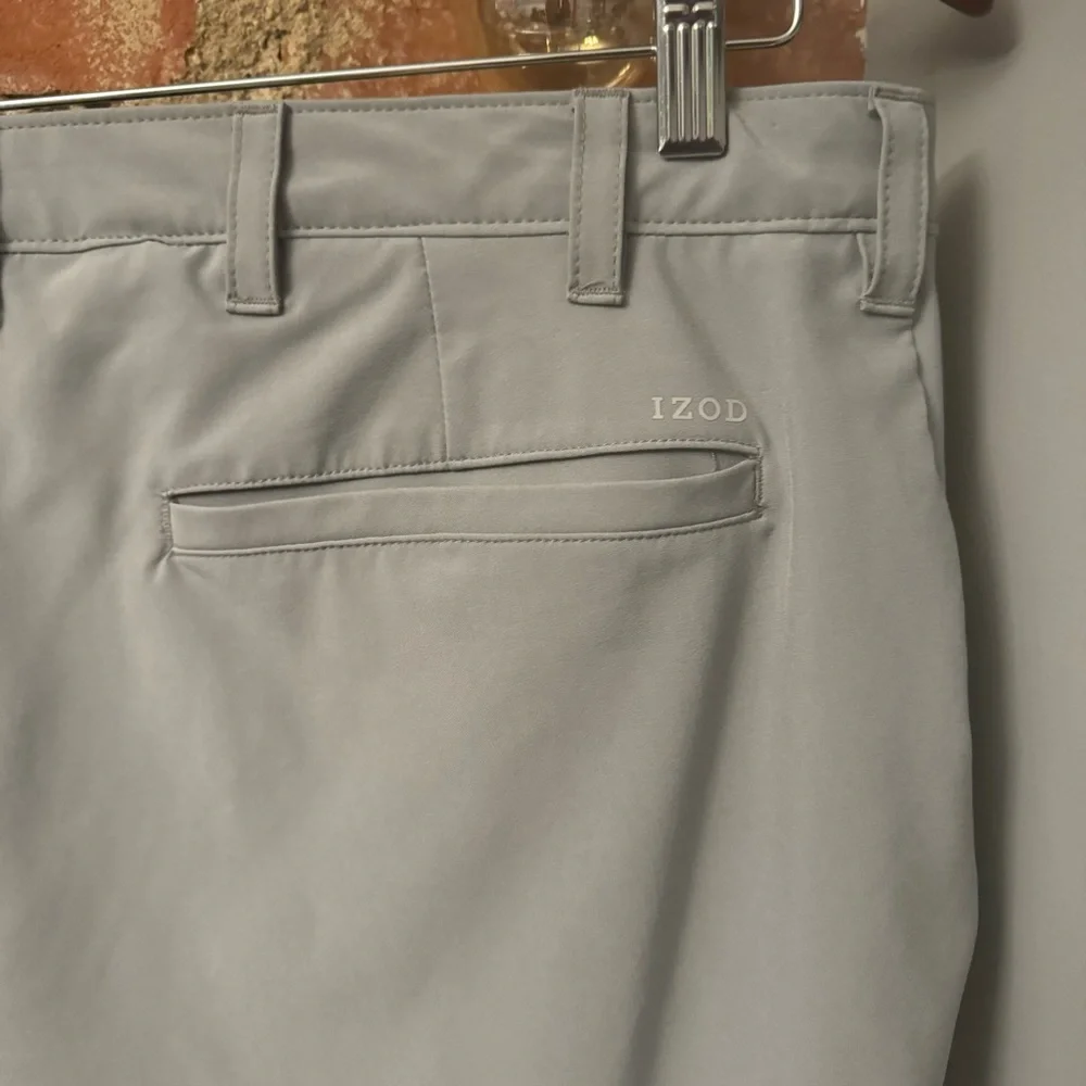 Izod Men’s Golf Pants Gray Dry Fit Outdoor Sports 38x29